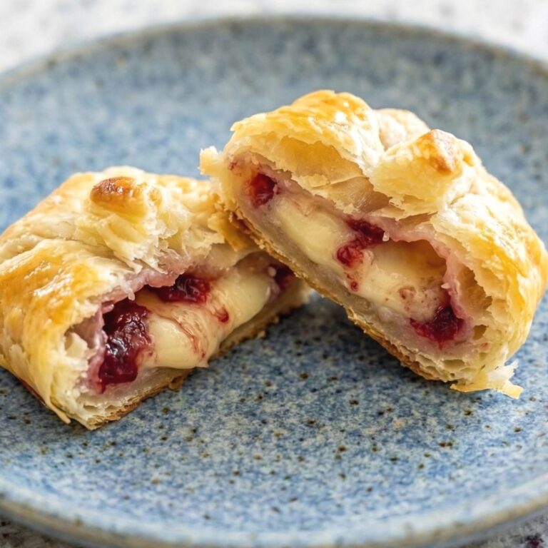 Air Fryer Brie & Cranberry Pastry Bites