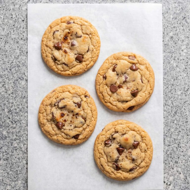 Air Fryer Brown Butter Chocolate Chip Cookies