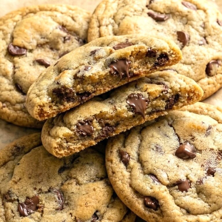 Air Fryer Brown Butter Chocolate Chip Cookies