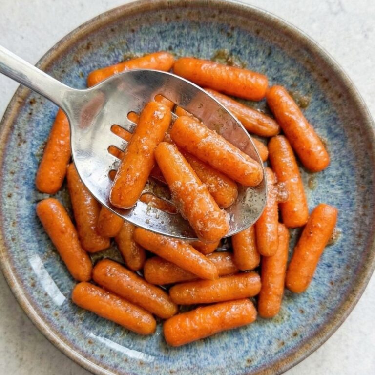 Air Fryer Brown Sugar Glazed Carrots