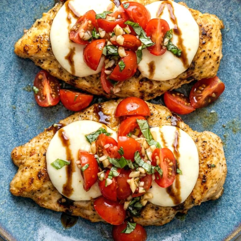 Air Fryer Bruschetta Chicken