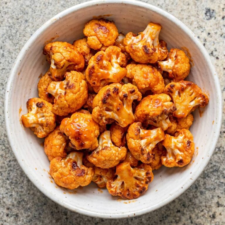 Air Fryer Buffalo Cauliflower Bites