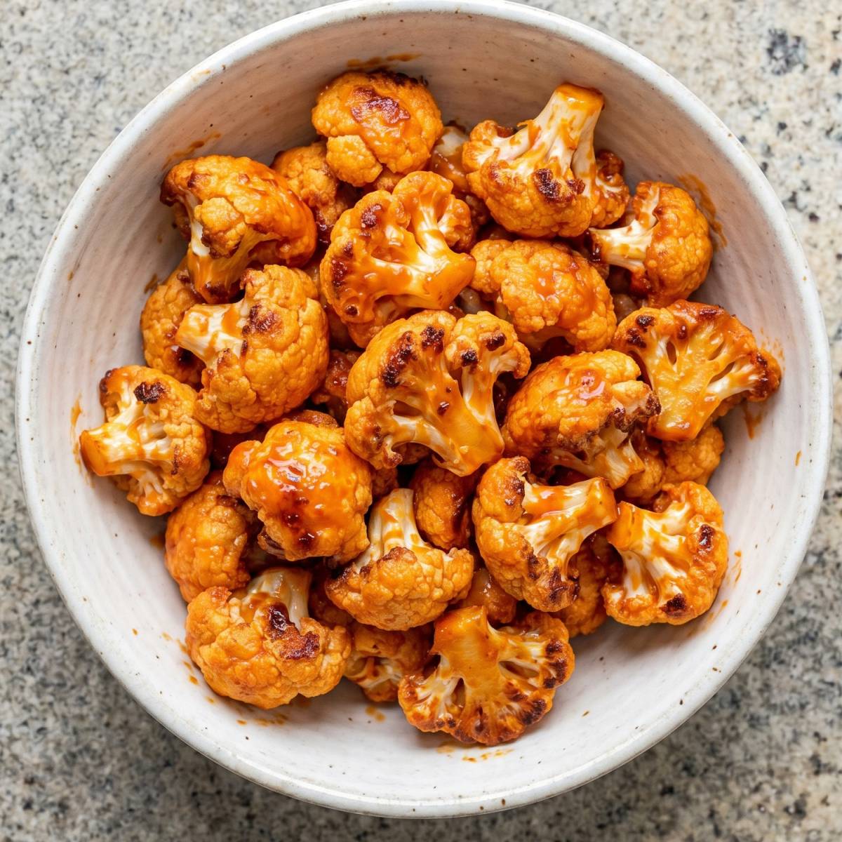 Air Fryer Buffalo Cauliflower Bites
