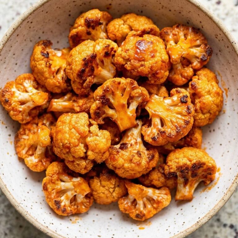 Air Fryer Buffalo Cauliflower Bites