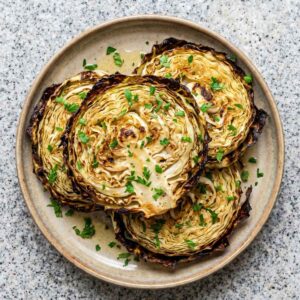 Air Fryer Cabbage Steaks