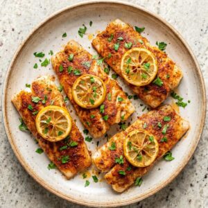Air Fryer Cajun Cod Fillets