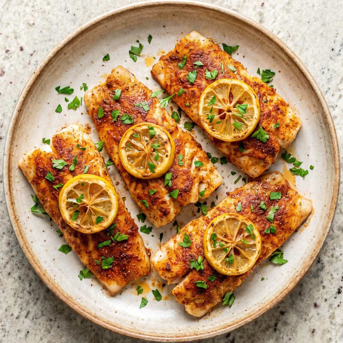 Air Fryer Cajun Cod Fillets