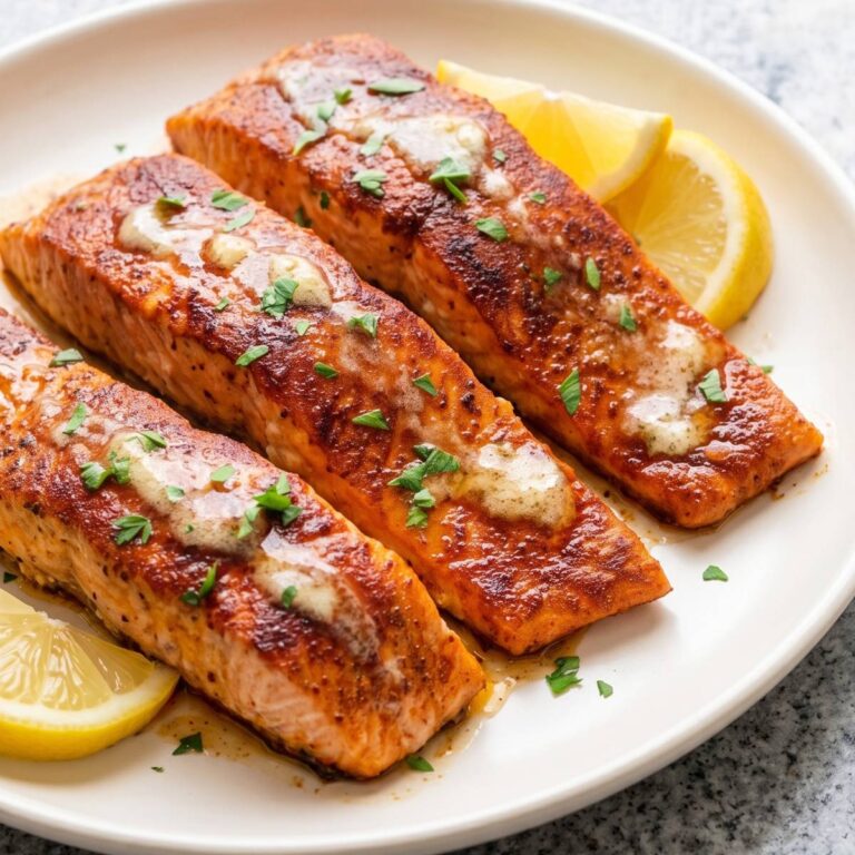 Air Fryer Cajun Honey Butter Salmon