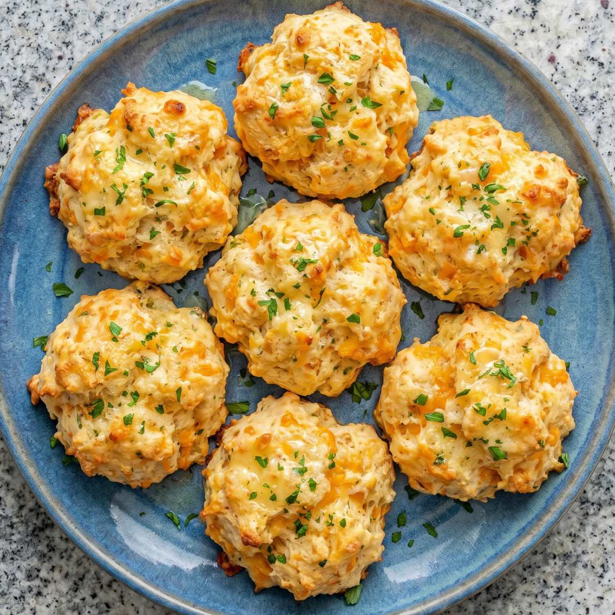 Air Fryer Cheddar Bay Biscuits