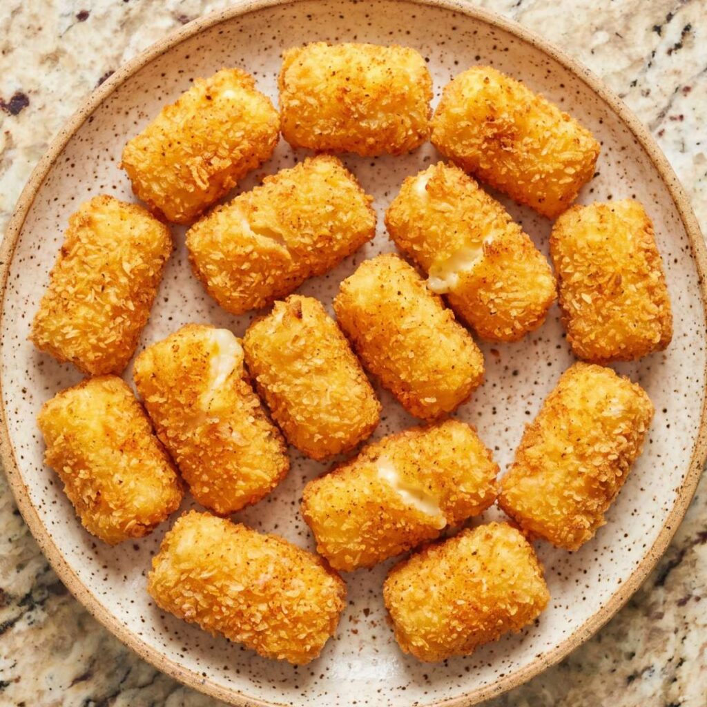 Air Fryer Cheese Curds - Crispy, Gooey and Easy