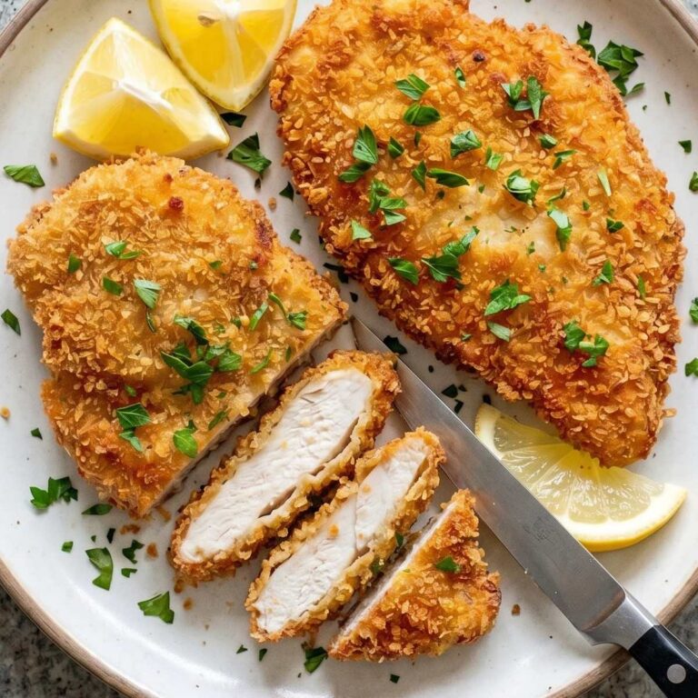 Air Fryer Chicken Schnitzel