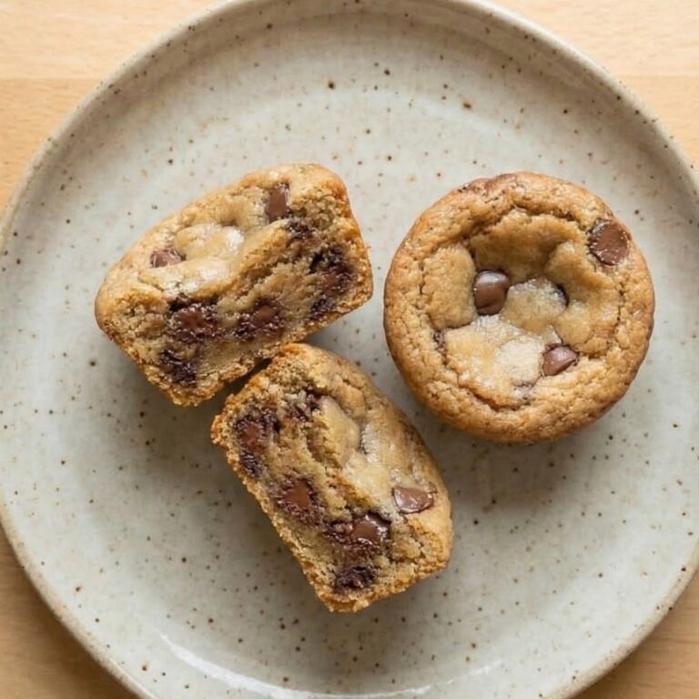 Air Fryer Chocolate Chip Cookie Cups