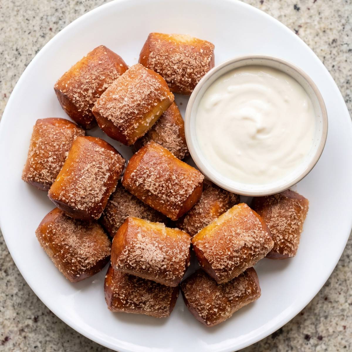 Air Fryer Cinnamon Sugar Pretzel Bites
