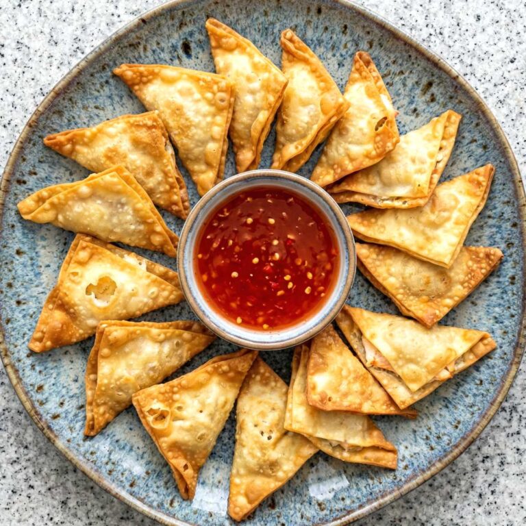 Air Fryer Crab Rangoon