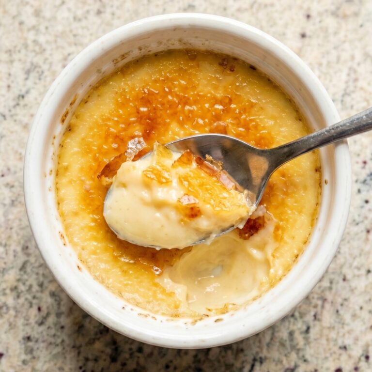 Air Fryer Creme Brulee