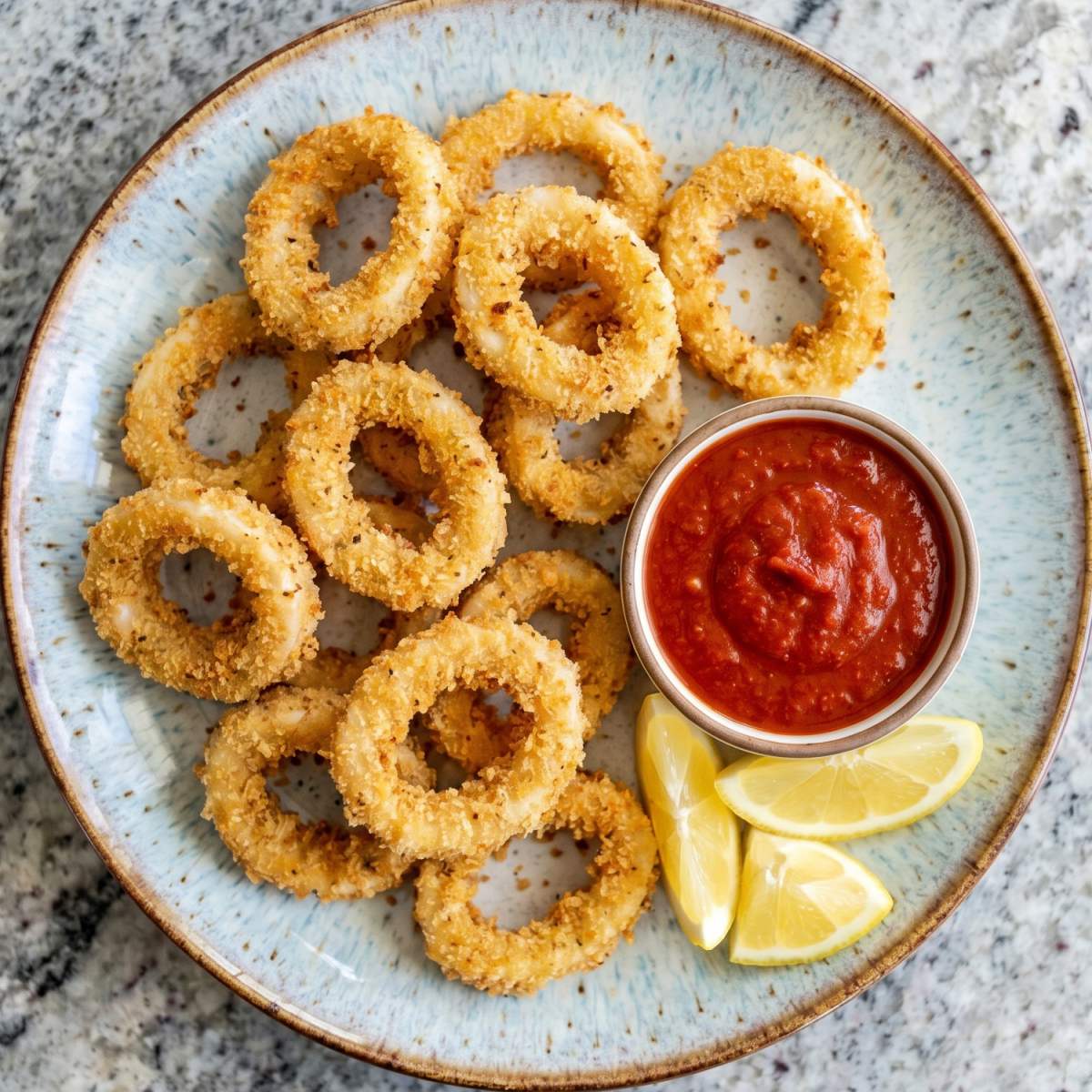 Air Fryer Crispy Calamari
