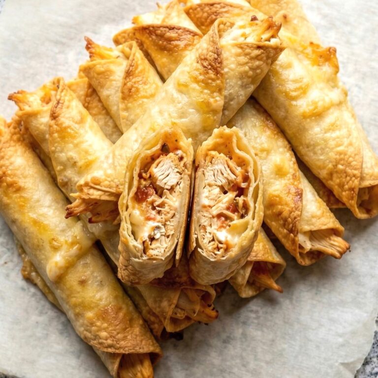 Air Fryer Crispy Chicken Taquitos