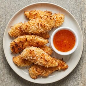 Air Fryer Crispy Coconut Chicken Tenders