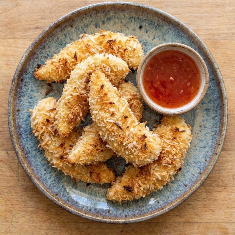 Air Fryer Crispy Coconut Chicken Tenders