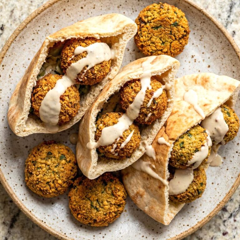 Air Fryer Crispy Falafel