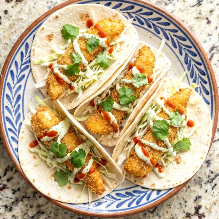 Air Fryer Crispy Fish Tacos