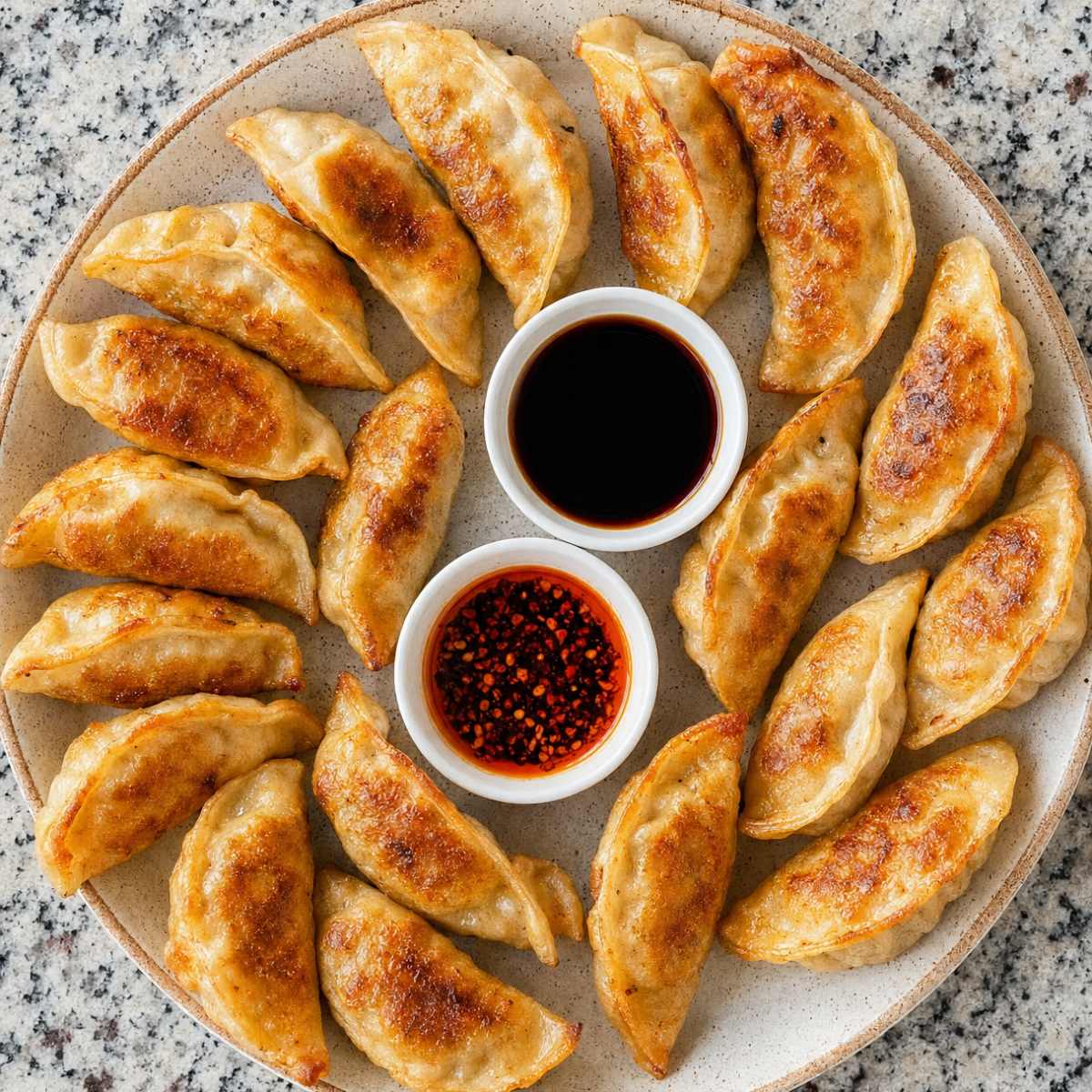 Air Fryer Crispy Pot Stickers