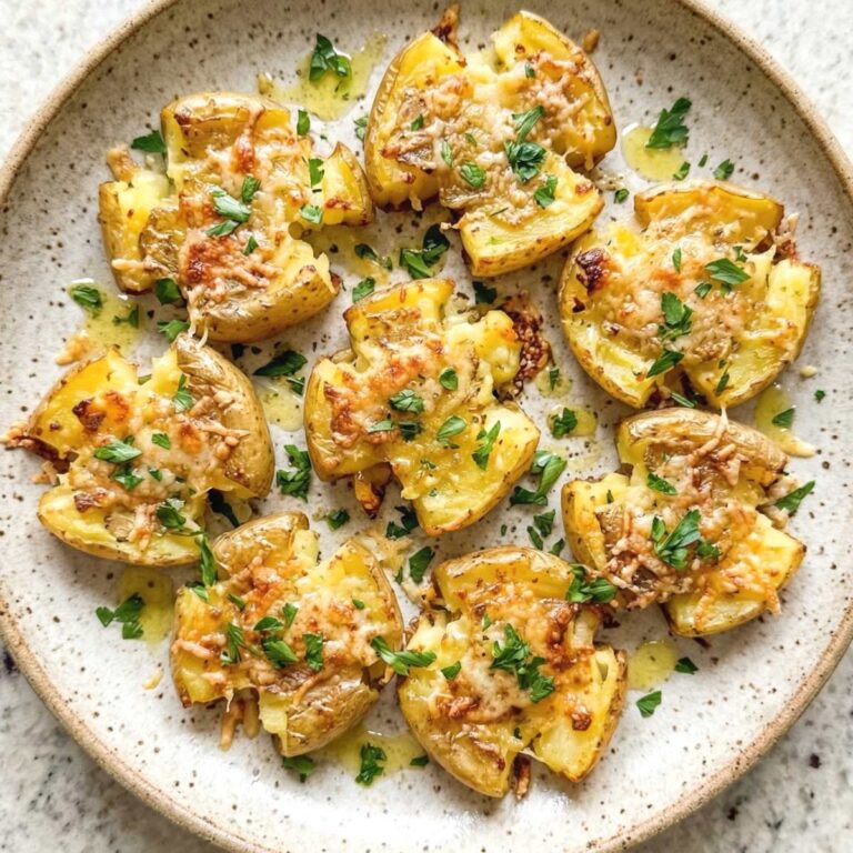 Air Fryer Crispy Smashed Potatoes