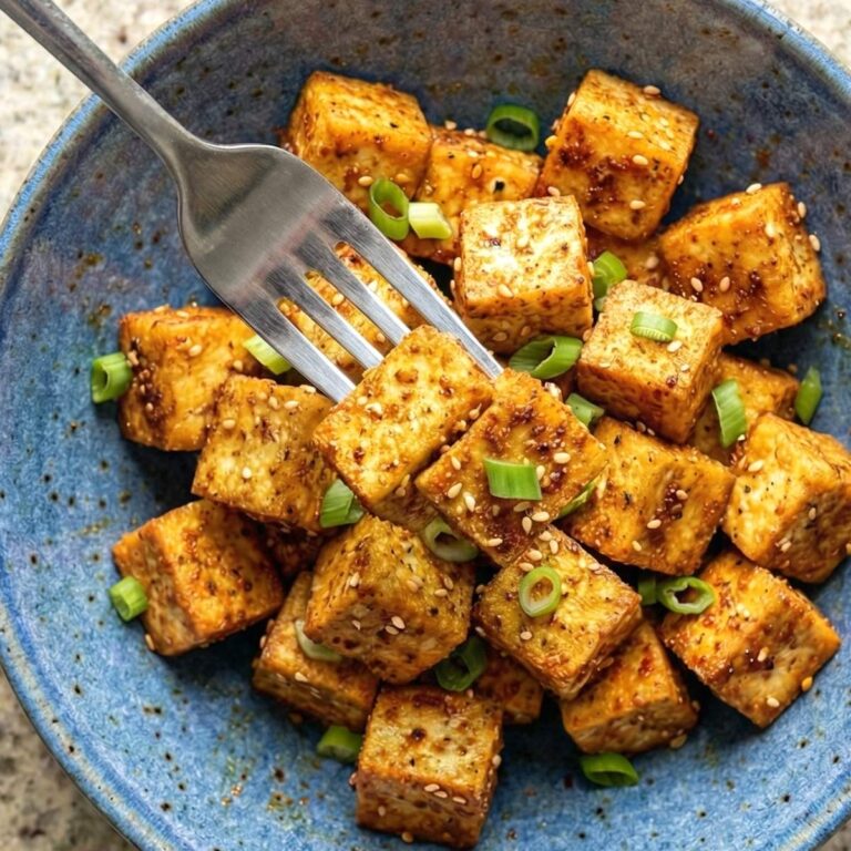 Air Fryer Crispy Tofu Bites