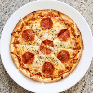 Air Fryer Crispy Tortilla Pizzas