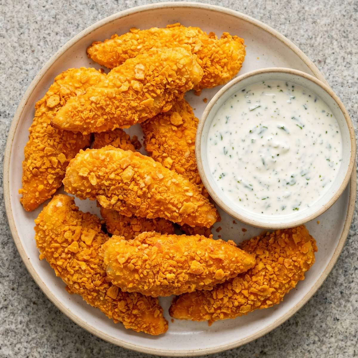 Air Fryer Dorito Chicken