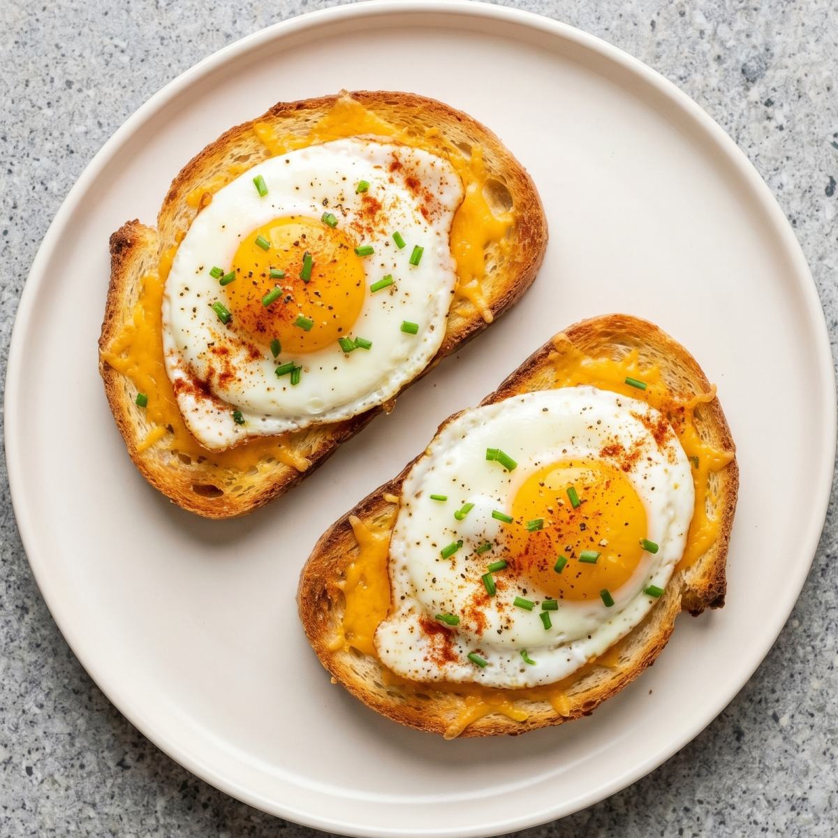 Air Fryer Egg Toast