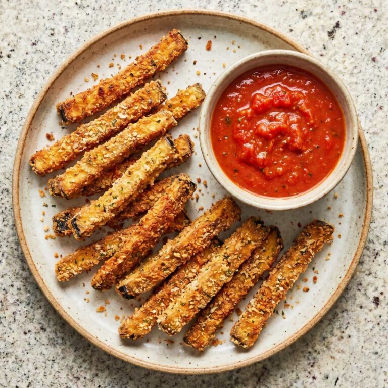 Air Fryer Eggplant Fries