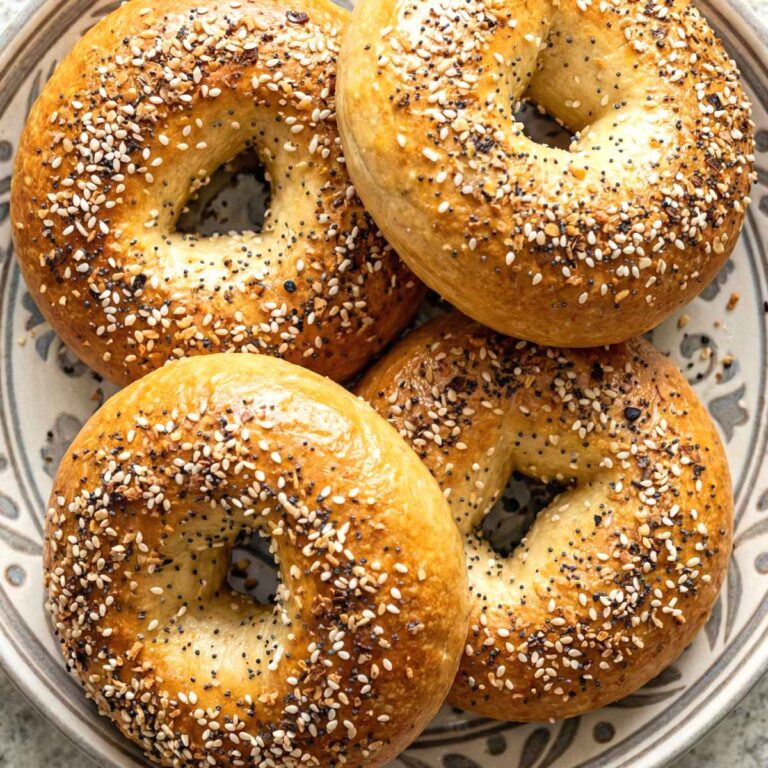 Air Fryer Everything Bagels