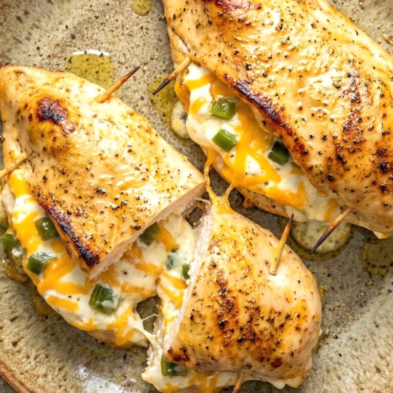 Air Fryer Jalapeno Popper Stuffed Chicken Breasts