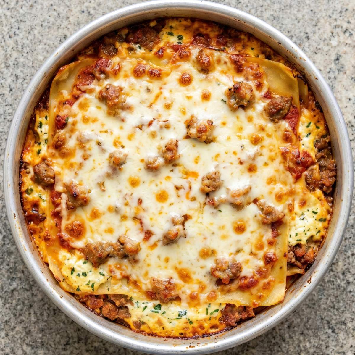 Air Fryer Lasagna