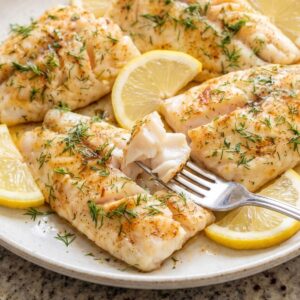 Air Fryer Lemon Butter Cod