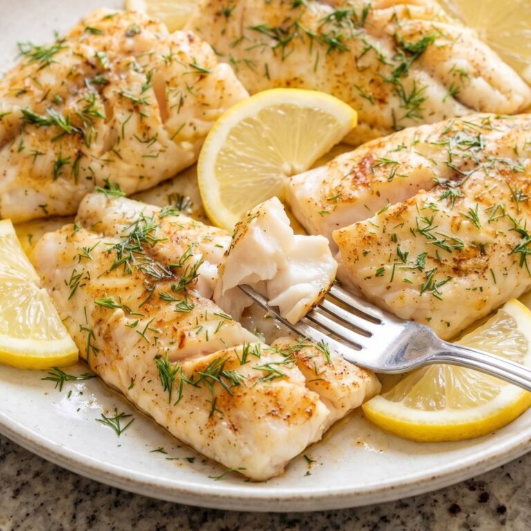 Air Fryer Lemon Butter Cod