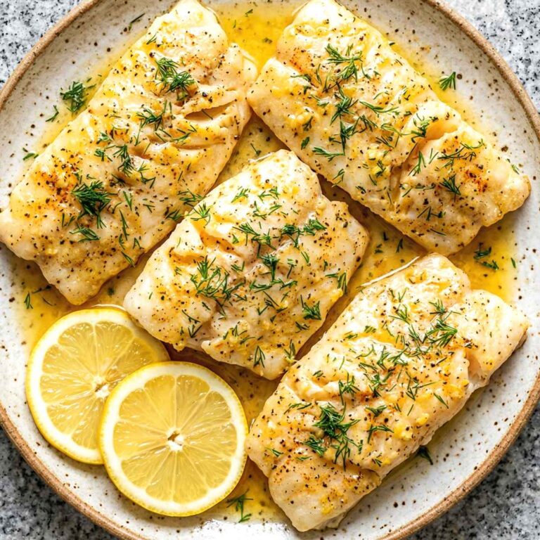 Air Fryer Lemon Butter Cod