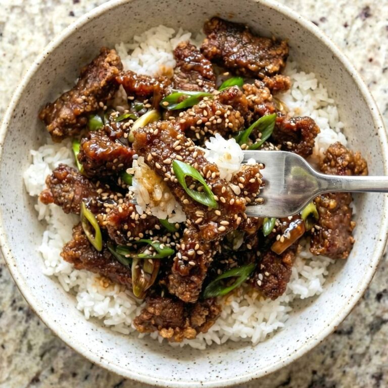 Air Fryer Mongolian Beef