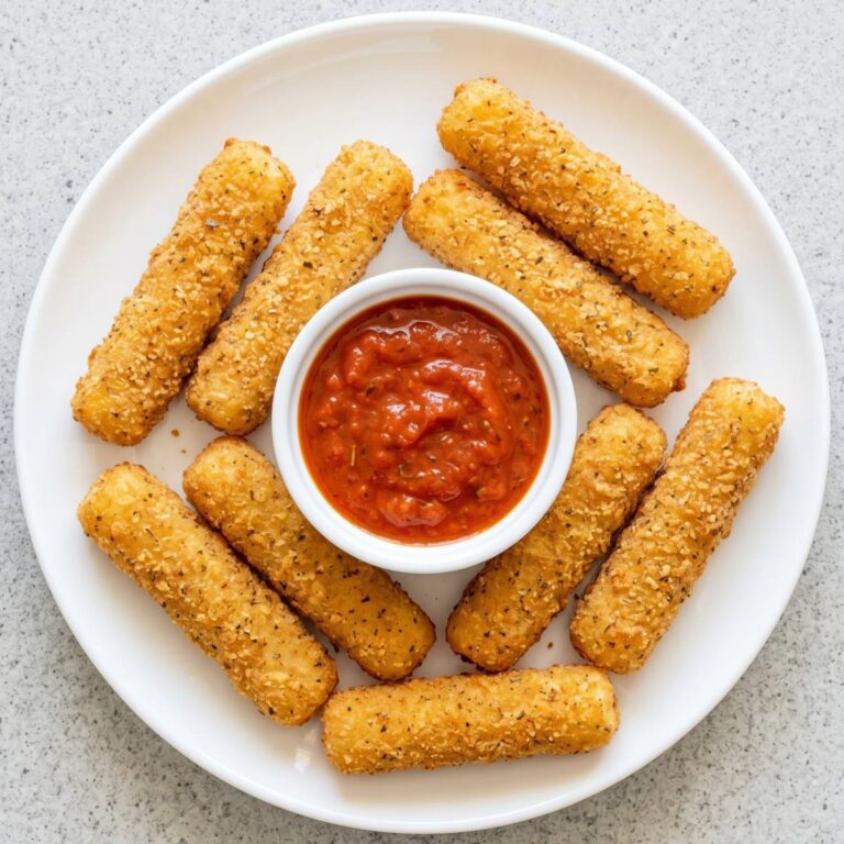 Air Fryer Mozzarella Sticks