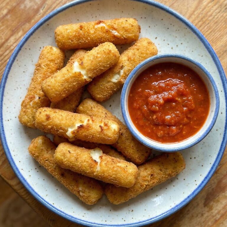 Air Fryer Mozzarella Sticks
