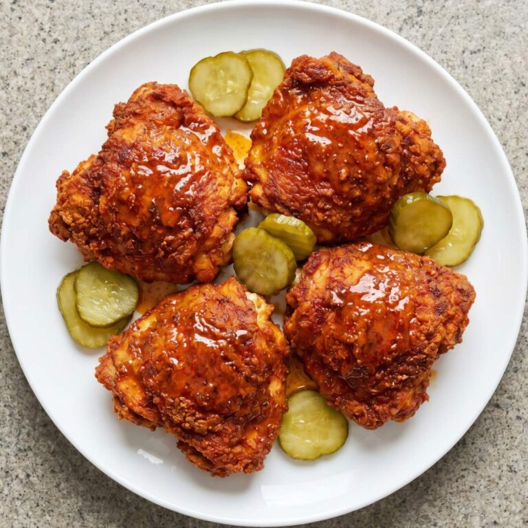 Air Fryer Nashville Hot Chicken Thighs
