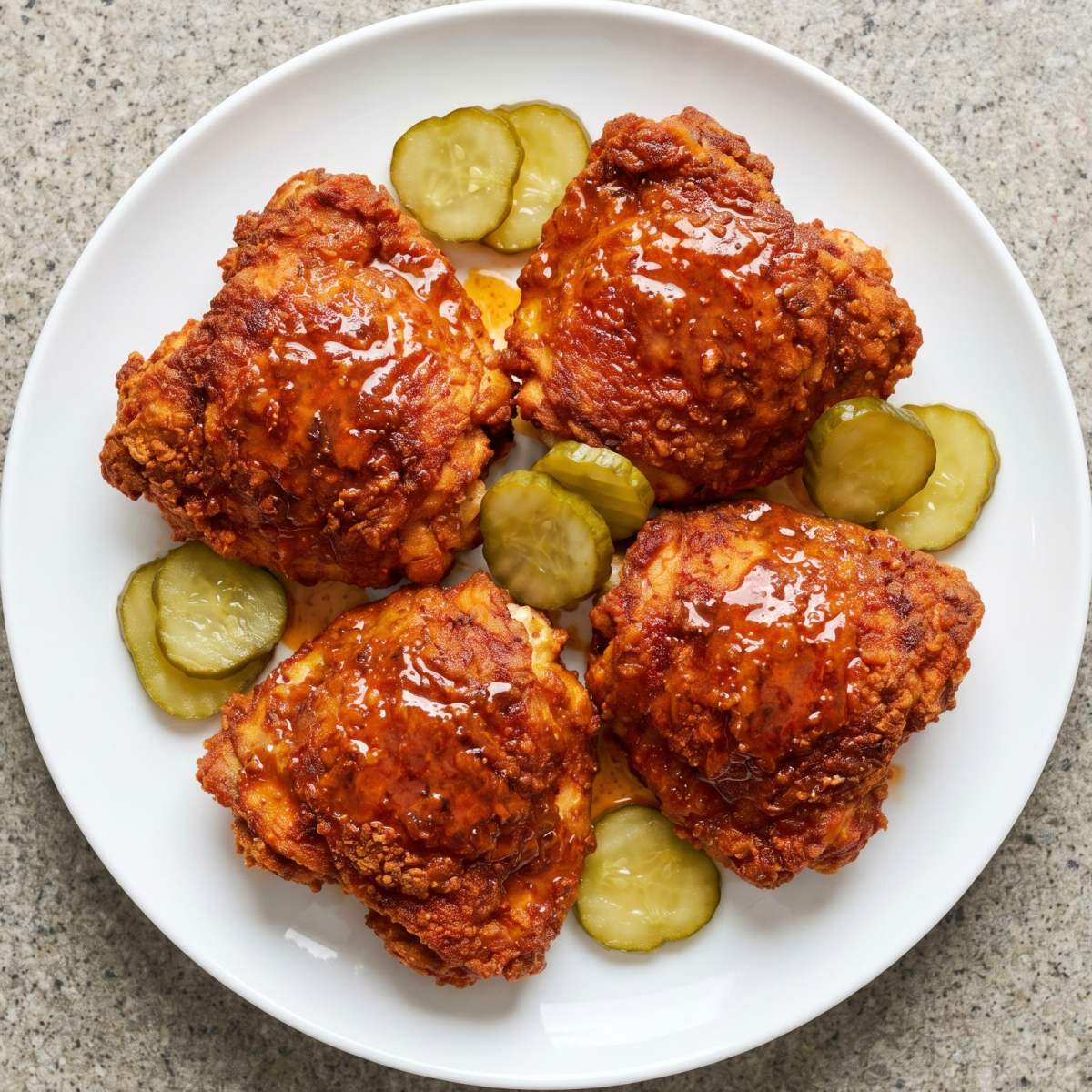 Air Fryer Nashville Hot Chicken Thighs