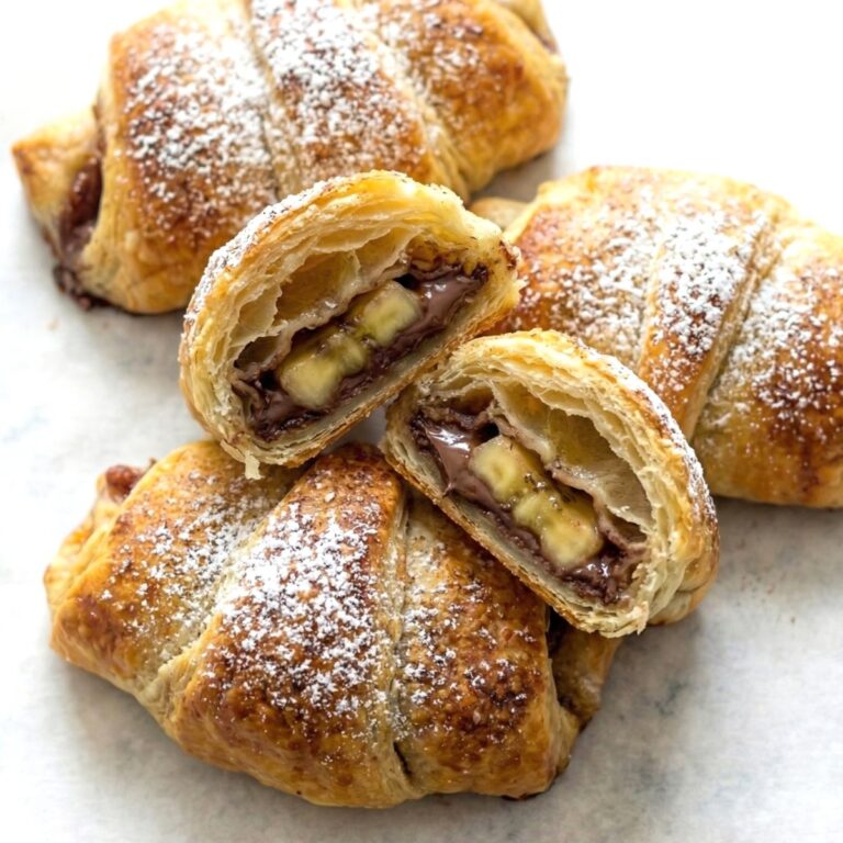 Air Fryer Nutella Banana Pastry Rolls