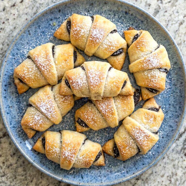 Air Fryer Oreo Stuffed Croissants