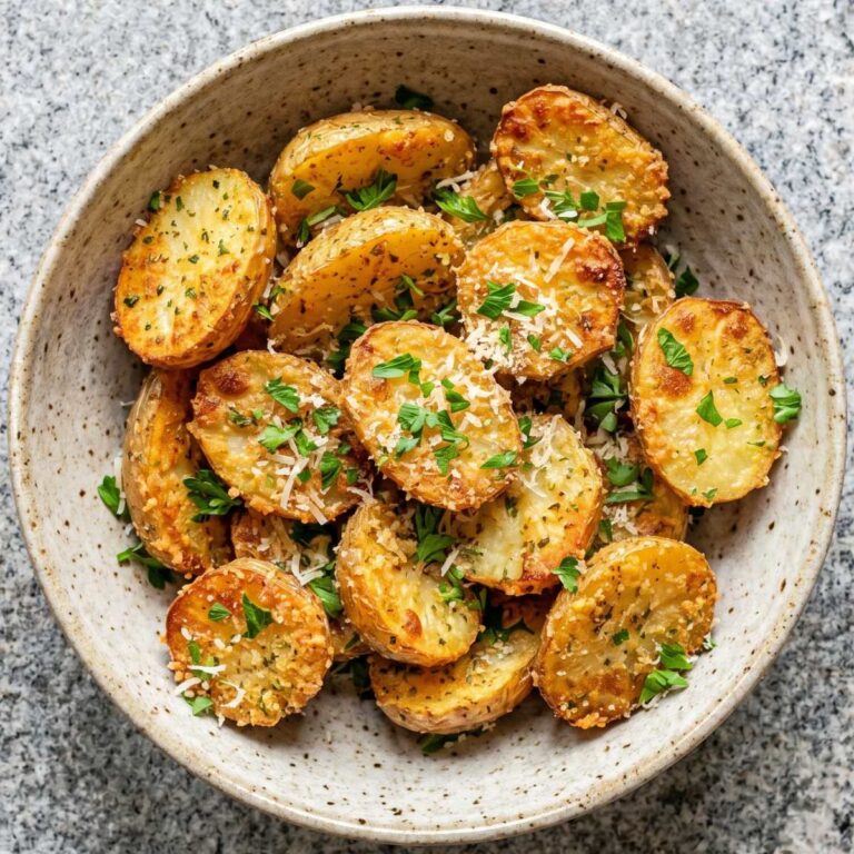 Air Fryer Parmesan Potatoes