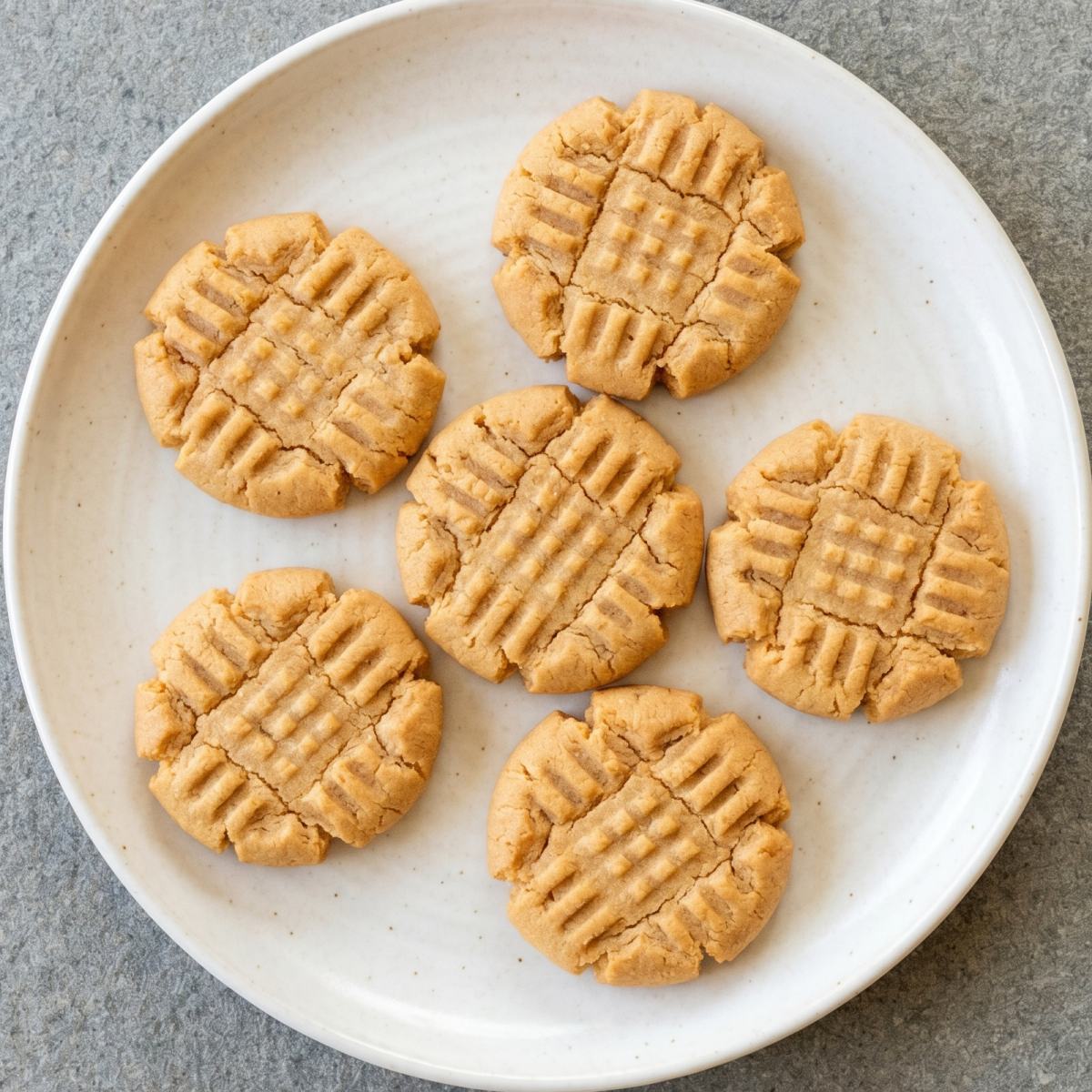 Air Fryer Peanut Butter Cookies