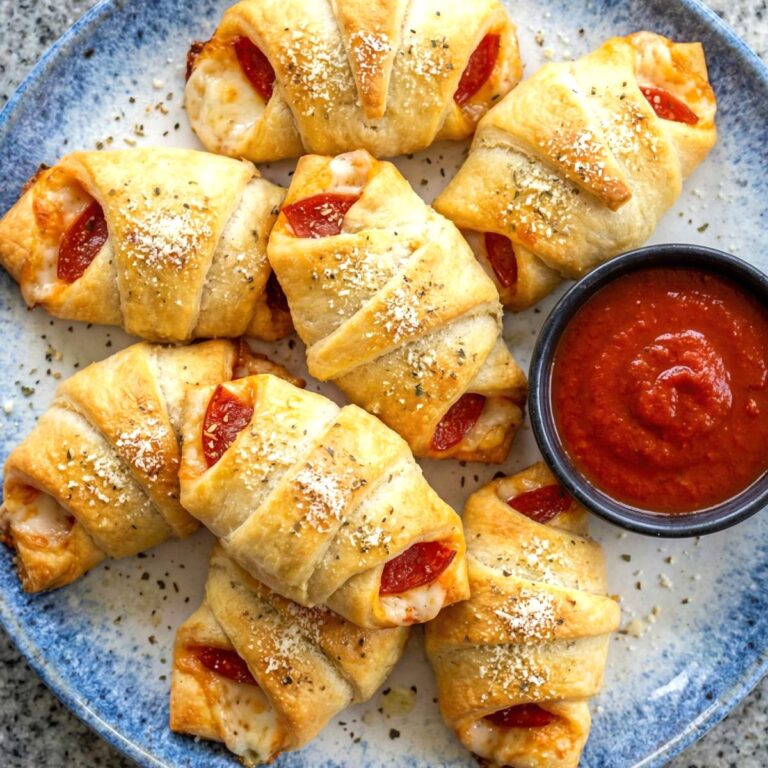 Air Fryer Pepperoni Pizza Rolls