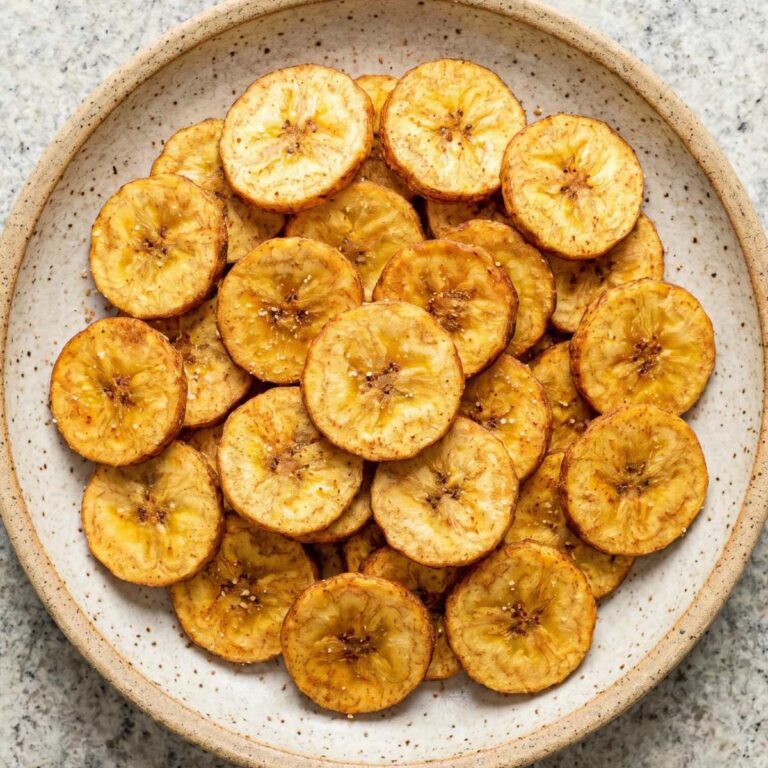 Air Fryer Plantain Chips
