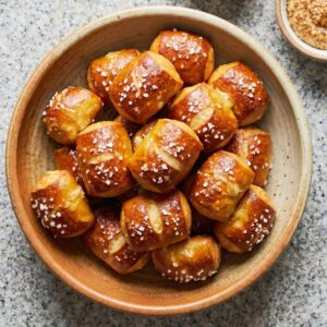 Air Fryer Pretzel Bites